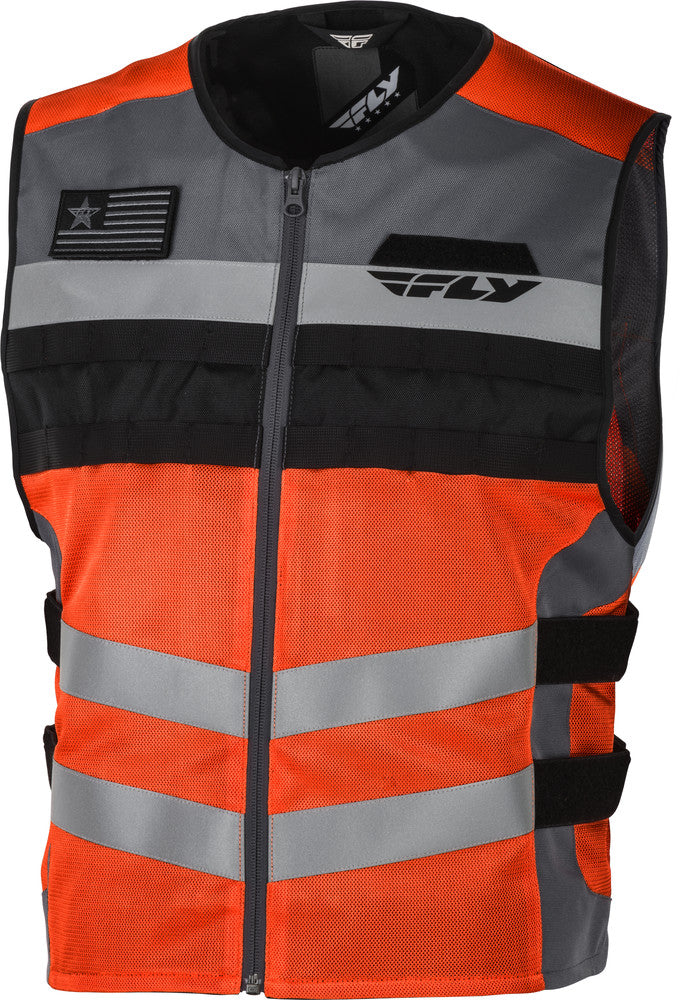 Fly Racing 478-6002M #6179 478-6002~3 FAST-PASS VEST NEON ORANGE SM/MD
