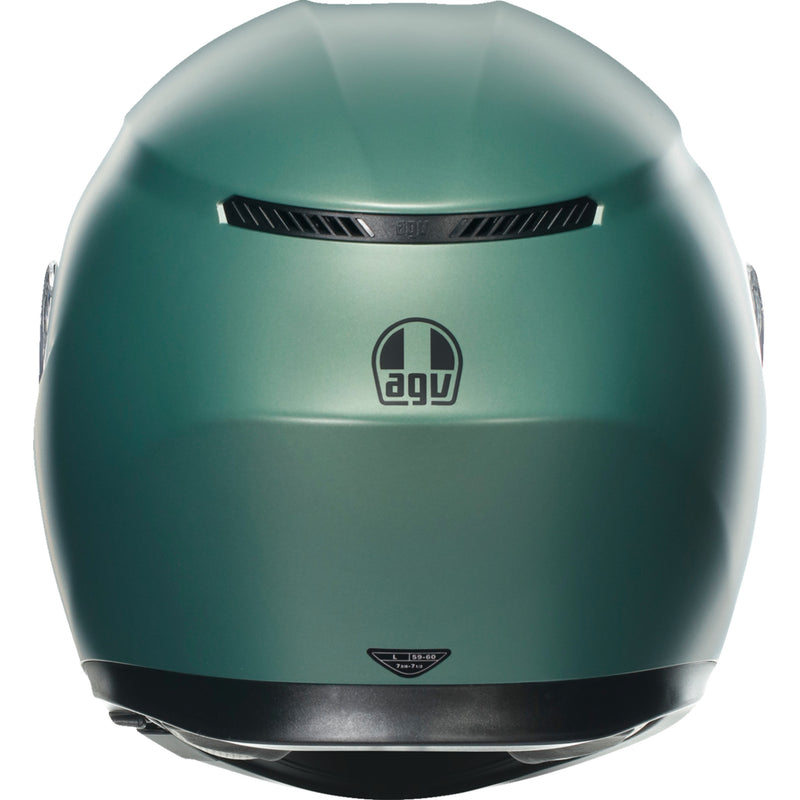 AGV 0101-15533 2118381004015XL K3 Mono Helmet K3 Helmet - Matte Salvia Green - XL