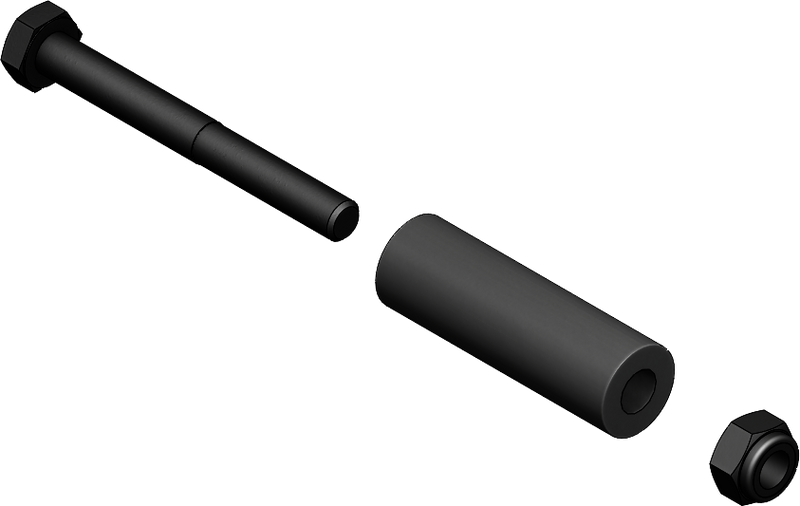 Kfi Products 10-0054 RK-POM-VS REPLACEMENT SE ROLLER KIT VERTICAL STANDARD