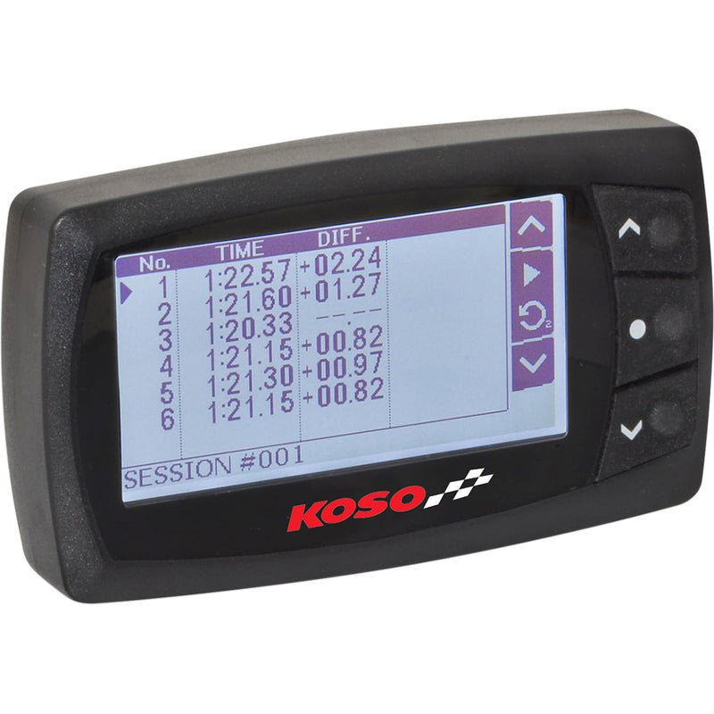 KOSO NORTH AMERICA 2130-0211 BA045100 Mini GPS Lap Timer