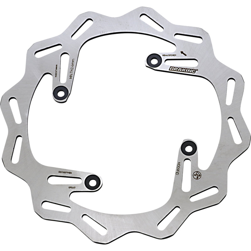 BRAKING 1711-0234 HO09FID MX Rotor Brake Rotor - Honda - HO09FID