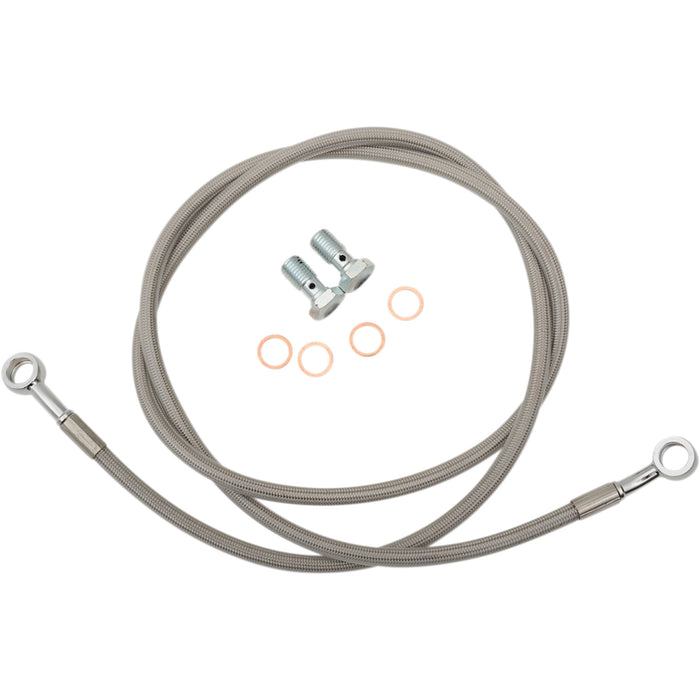 PARTS UNLIMITED 1741-5082 Extended Length Brake Line +6" Brake Line - Yamaha Phazer