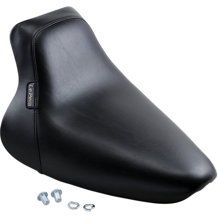 LE PERA 7808-1126 LGX-007 Bare Bones Solo Seat - Smooth - Black - Softail '00-'07