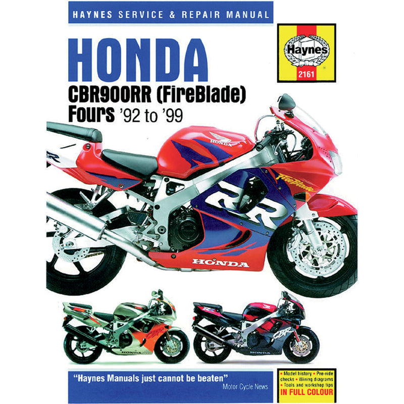 Haynes Service Manual - M2161 Honda CBR900RR 1993-1999