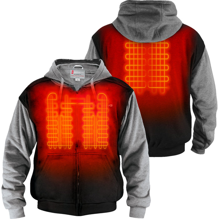 GERBING HEATED CLOTHING 7 V Battery Hoodie Black