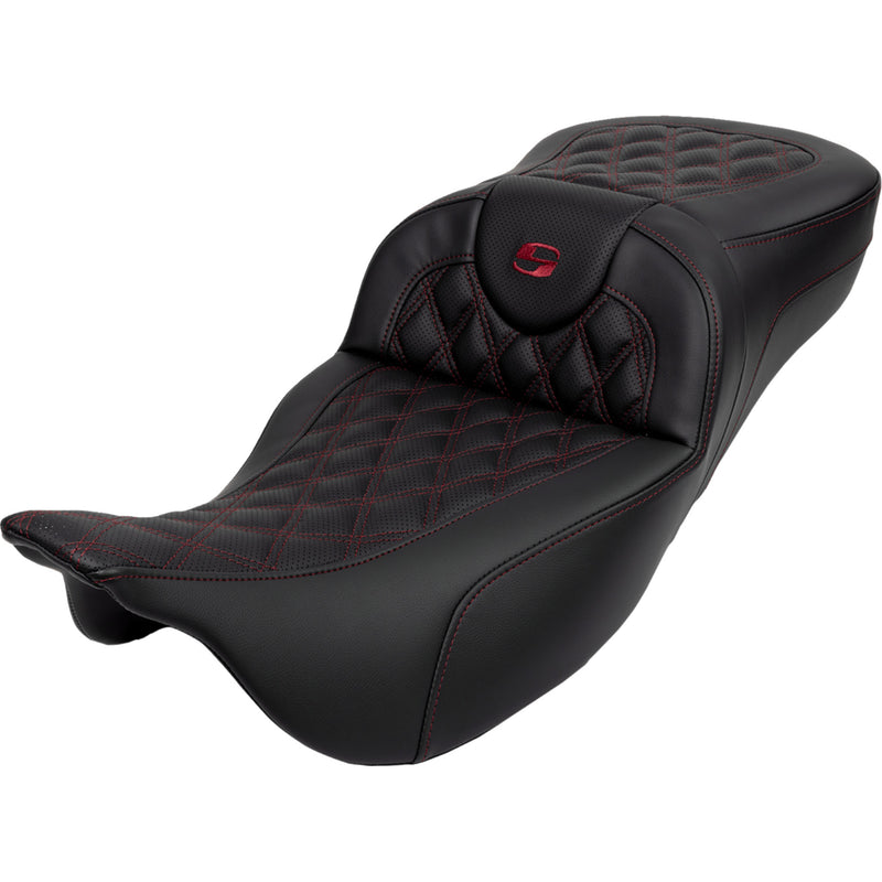 Saddlemen Roadsofa™ Seat - 808-07B-184B8 For Harley Touring 2008-2025