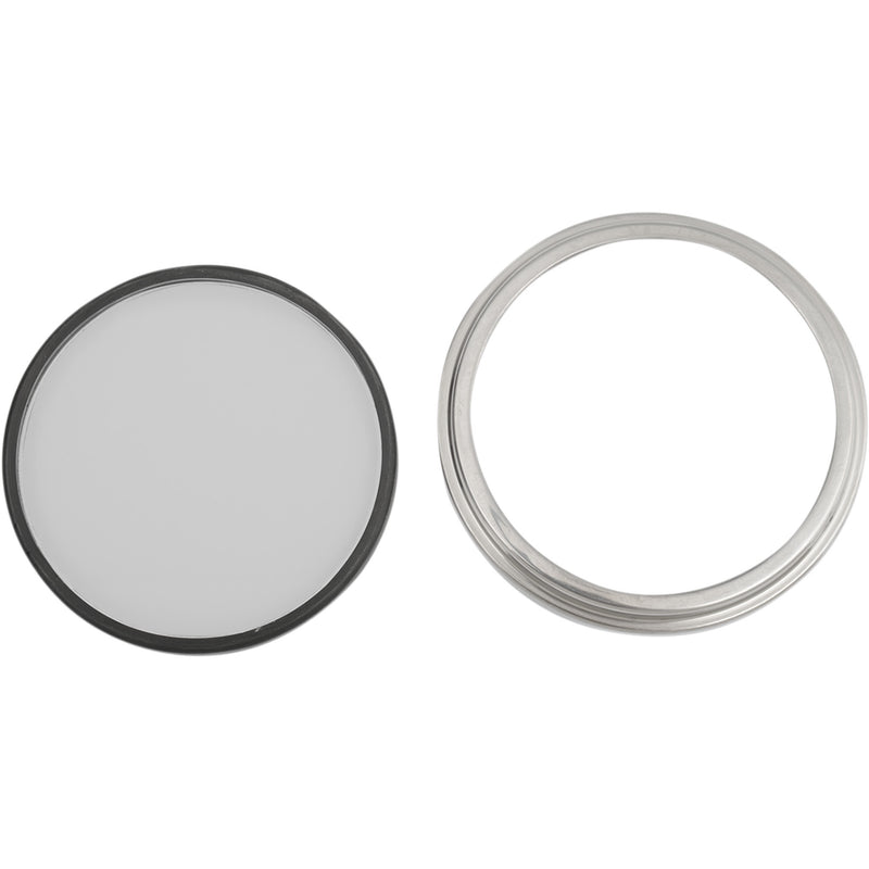 DRAG SPECIALTIES DS-243809 Speedometer Bezel and Lens Kit Bezel/Lens Kit for FL-Style Speedometer - 5" Diameter