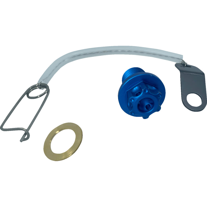 PSR 0920-0109 00-01946-25 Magnetic Oil Drain Plug Magnetic Drain Plug - M12 x 1.50 x 15 mm - Blue