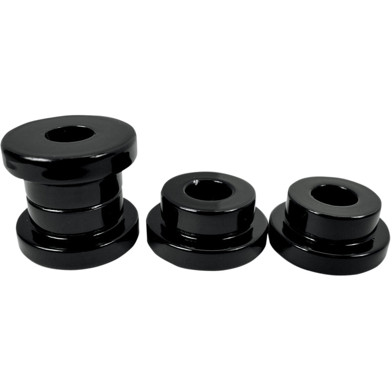LA Choppers Solid Handlebar Riser Bushing Black - LA-7400-50B For Harley Motorcycles 1984-2017
