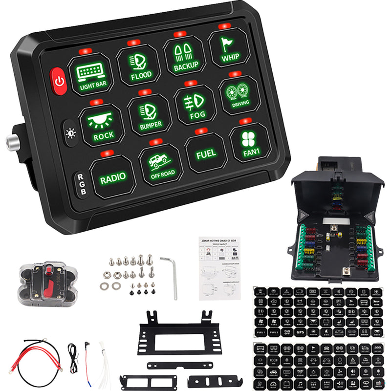 MOOSE OFFROAD 0616-0435 90-200-PU Gang Switch 12 position