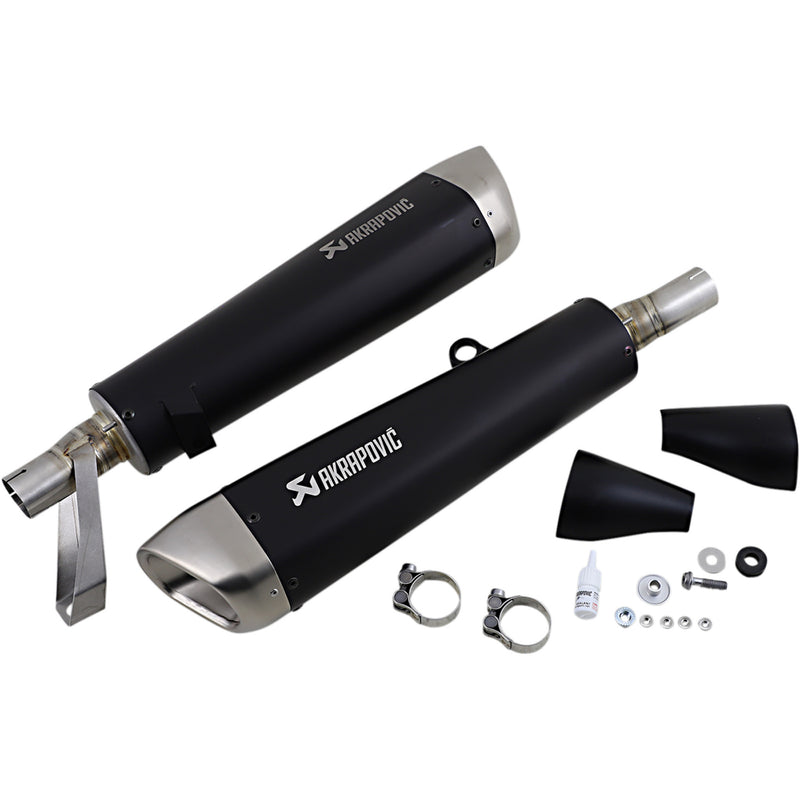 Akrapovic Slip-On Line Muffler - S-T9SO2-HCQTBL Triumph Street Twin 2016-2020