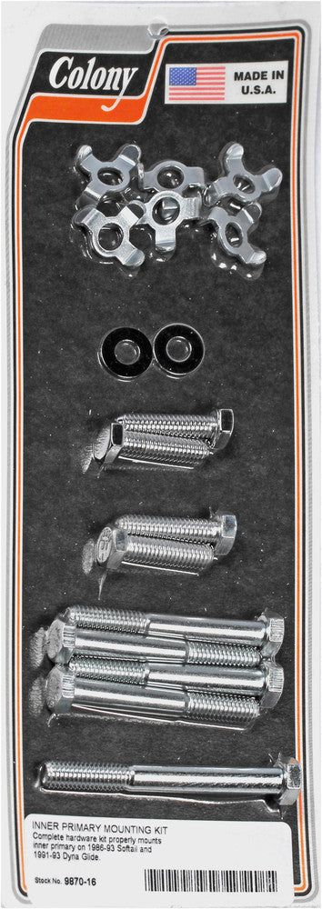Colony Machine Inner Primary Mount Kit Softail - 9870-16 For Harley Softail / Dyna / Super 1984-1993