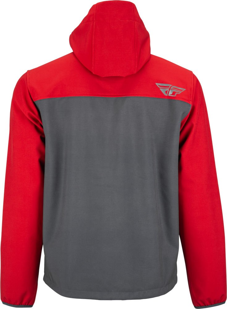 Fly Racing Checkpoint Jacket Grey RED MD