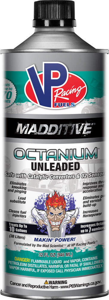 Vp Racing 30-3637 29505 OCTANIUM UNLEADED 1 QT