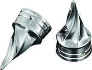 Kuryakyn 1217 Twisted Axle Caps Chrome - Photo - Primary