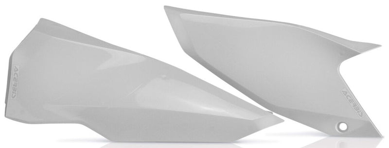 Acerbis Side Panels White - 2393420002 Husqvarna Dirt Bikes 2014-2016
