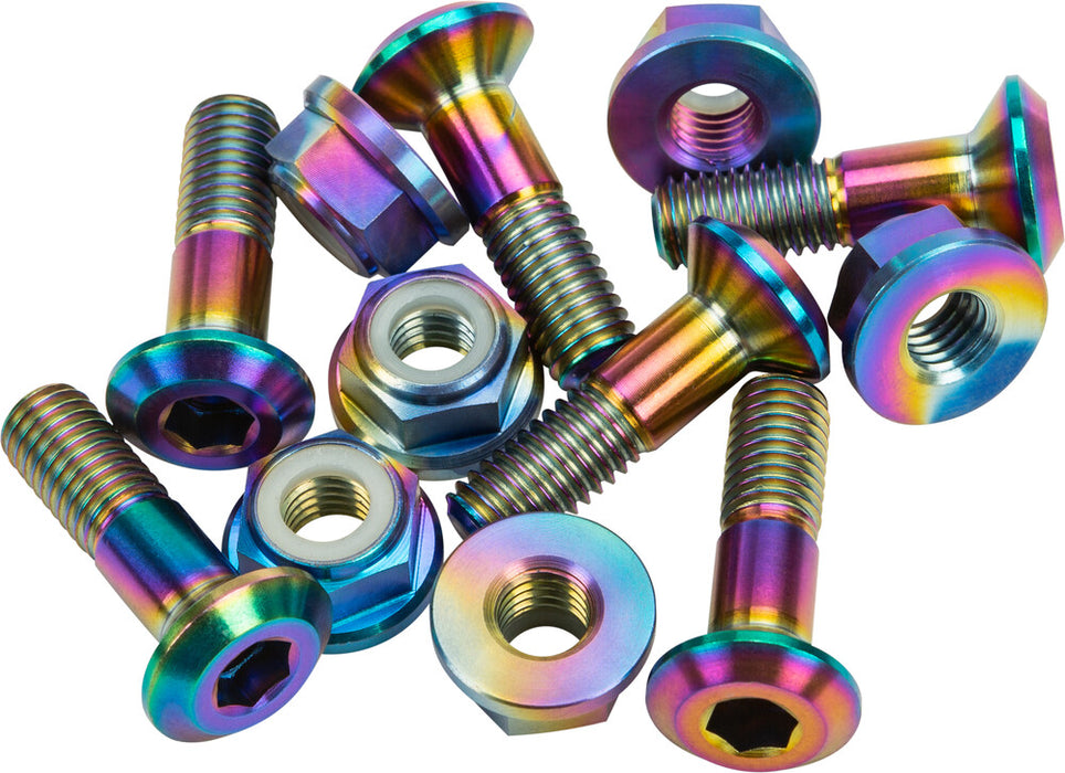 Flo Motorsports 122-8000 FLO701JET TITANIUM SPROCKET BOLTS JET FUEL