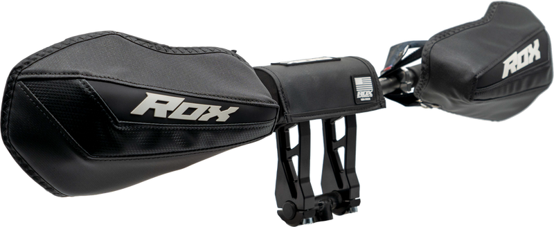 Rox GEN '3 'flex-TEC 'handguards Black White - FT3-HG-W