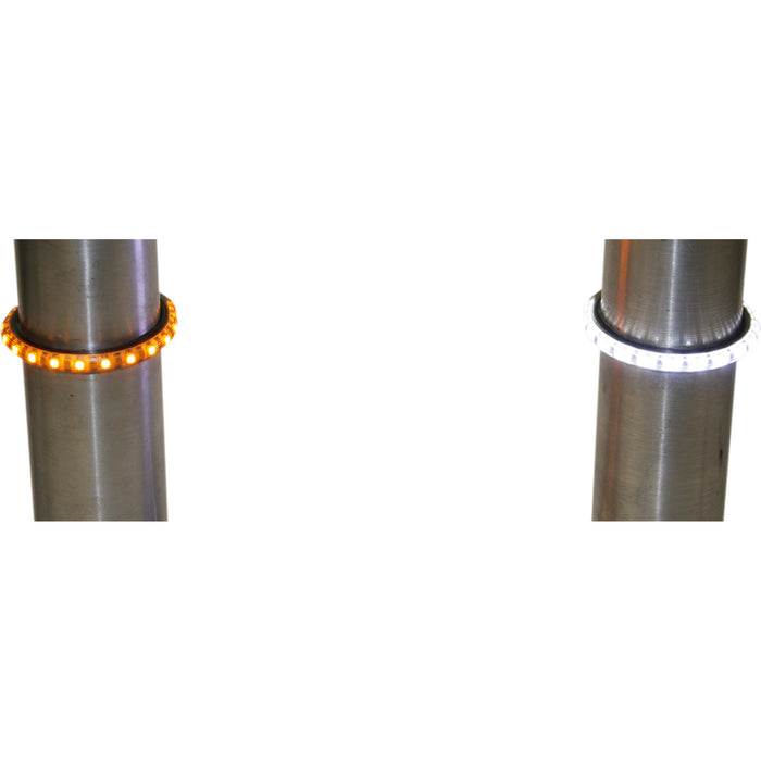 CUSTOM DYNAMICS 2040-0951 TW39AS TruWRAPZ® 360 Degree LED Fork Lights WRAPZ® Fork Lights - 39 mm - Smoke Lens