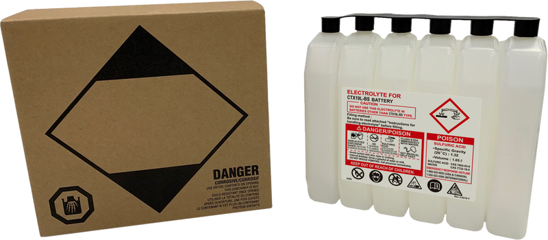 Fire Power 49-3029 1050CC CTX SEALED BATTERY ELECTROLYTE PACK 1050CC