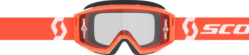 Scott 51-5539 278598-1362113 PRIMAL GOGGLE ORANGE/WHITE CLEAR WORKS