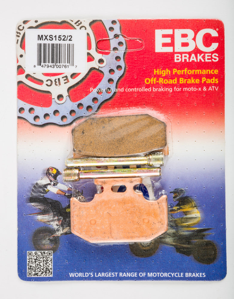 EBC Brake Pads - MXS152/2 For Suzuki RM 125 / RM 250 / 250 2001-2007 | Yamaha YZ 125 / WR 200 / YZ 250 1991-1997