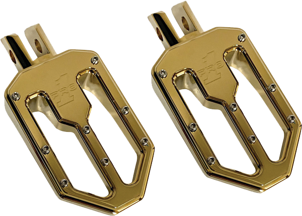Pro One M8 PEG Moto V2 Gold Titanium Nitride - 500752TIN For Harley Softail 2018-2020