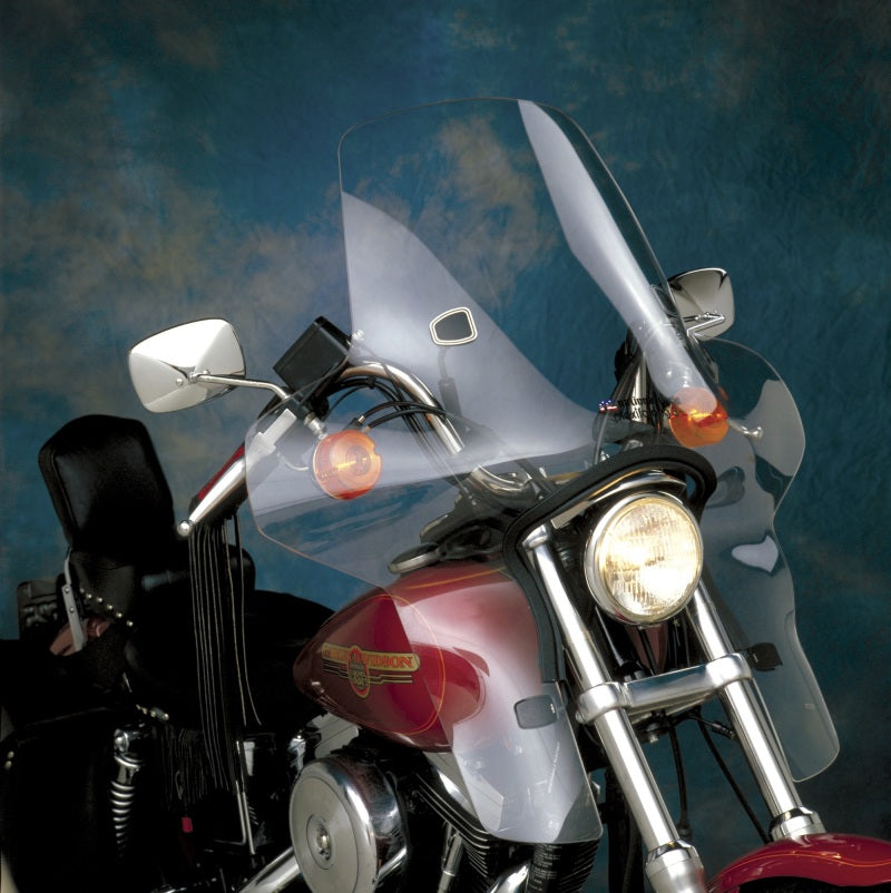 National Cycle N8513-01 88-21 Harley XL/FXR/FXD/86-91 BMW R80G/R100GS/15-23 Ducati Scrmblr Plexifairing 3-Clr - User 1