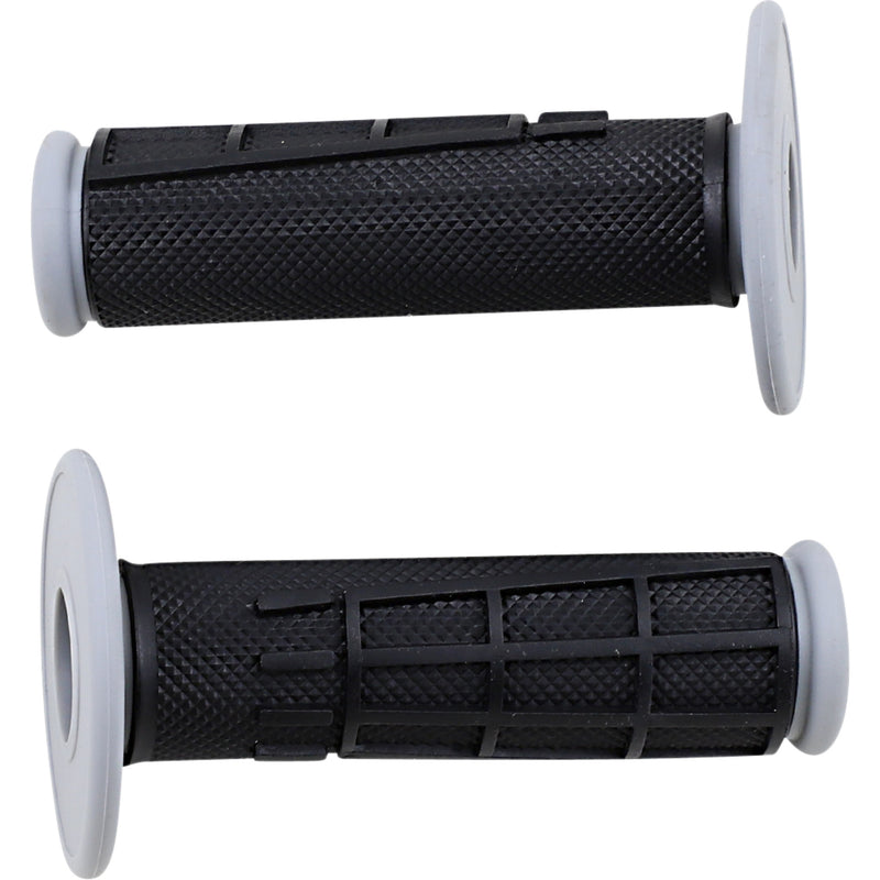 MOOSE OFFROAD 0630-2662 1MG2315-BEM Comp Diamond Half Waffle Grips Grips - Compound - Half-Waffle - Black