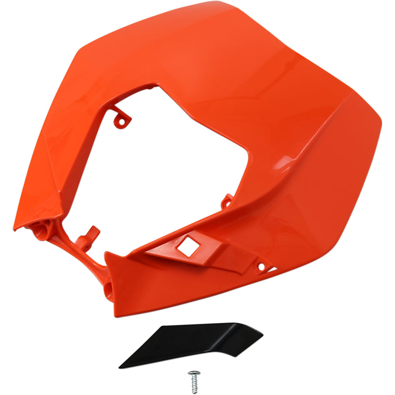 Ufo Headlight Cover - KT04090127 KTM Dirt Bikes 2009-2013