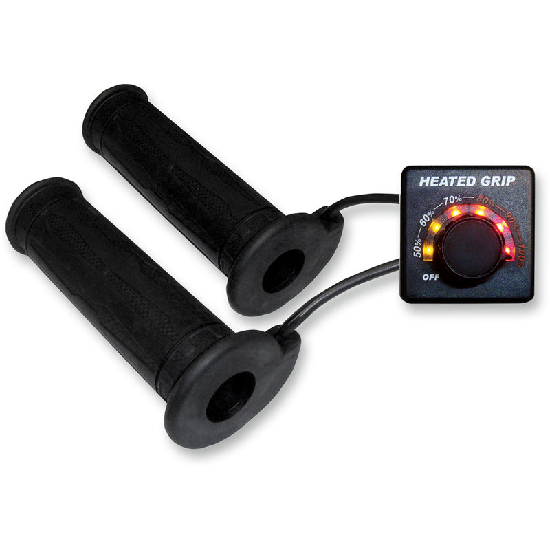 KOSO NORTH AMERICA 0631-0110 AM10700F Heated Grip Kit with LED Indicator Grip - Heated - Motorcycle - 7/8"