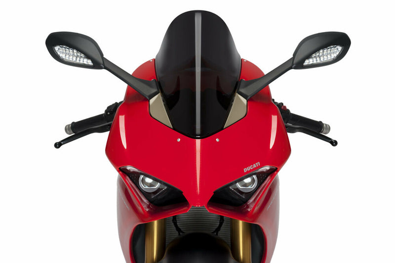 Puig Hi-Tech Parts Windscreen Racing Black DUC - 9690N Ducati Panigale 2018-2023