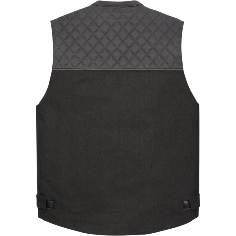 ICON Chamonix Denim Vest Black
