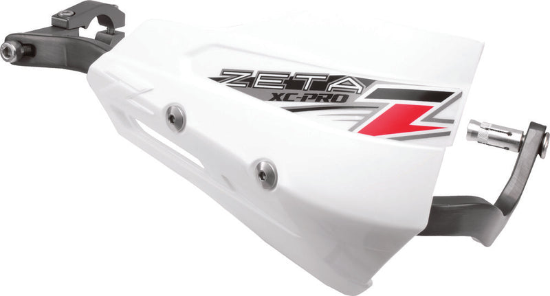 Zeta XC PRO Protector Handguard Shileds White - ZE72-4110 For Husaberg Dirt Bikes 1989-2014 | Beta Dirt Bikes 2008-2018 | Aprilia 450 / 550 2006-2013