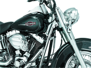 Kuryakyn 7853 Downtube Covers 00-06 Softail Chrome - User 1