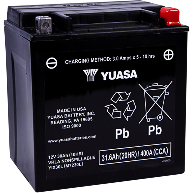 Yuasa YTX Battery - YUAM72RBH For Harley Sportster 1986-1996