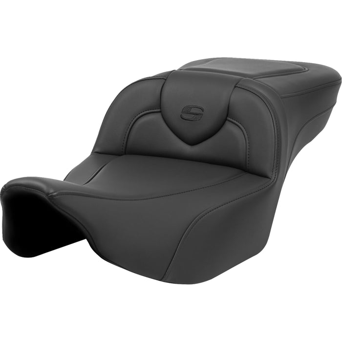 SADDLEMEN 0801-1637 823-07-188 Roadsofa™ Extended Reach Seat Black Stitch - without Backrest - FL 23-24