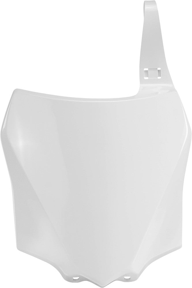 Acerbis Front Number Plate White - 2374050002 Kawasaki KX 100 / KX 85 / KX 112 2014-2025