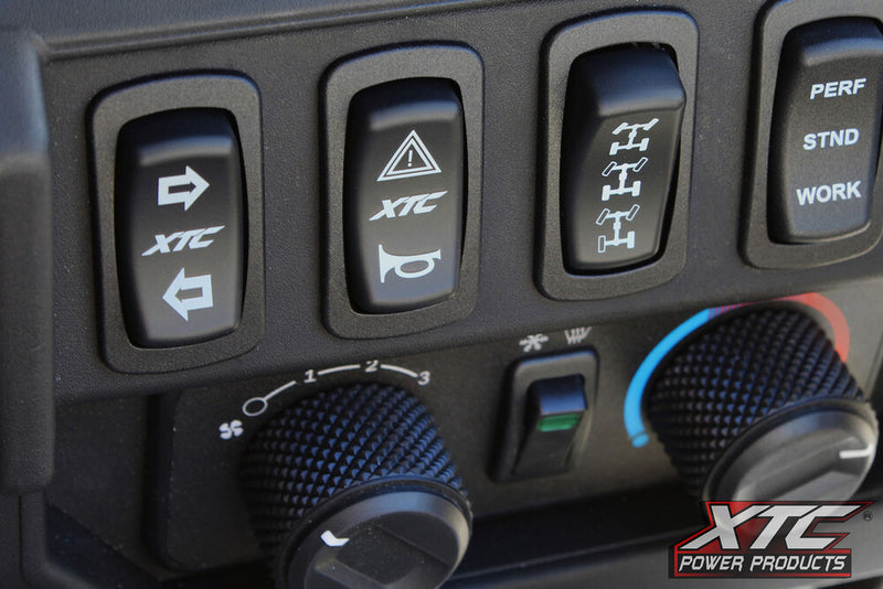 Xtc Power Products Auto Turn Signal Kit With Horn AND Front DRL Lights CAN - ATS-POL-RCBU-DRL