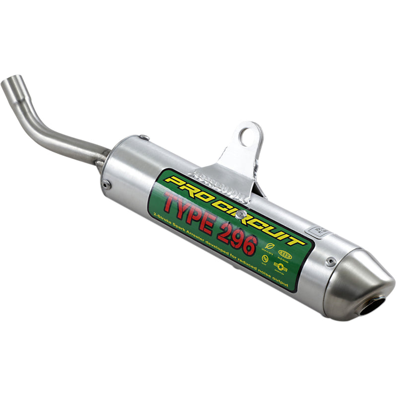 Pro Circuit Type 296 Muffler - 1361985 For Gas Gas 85 / 85 Big Wheel 19/16 / 85 17/14 / 85 19/16 2021-2024 | Husqvarna TC 85 2018-2024