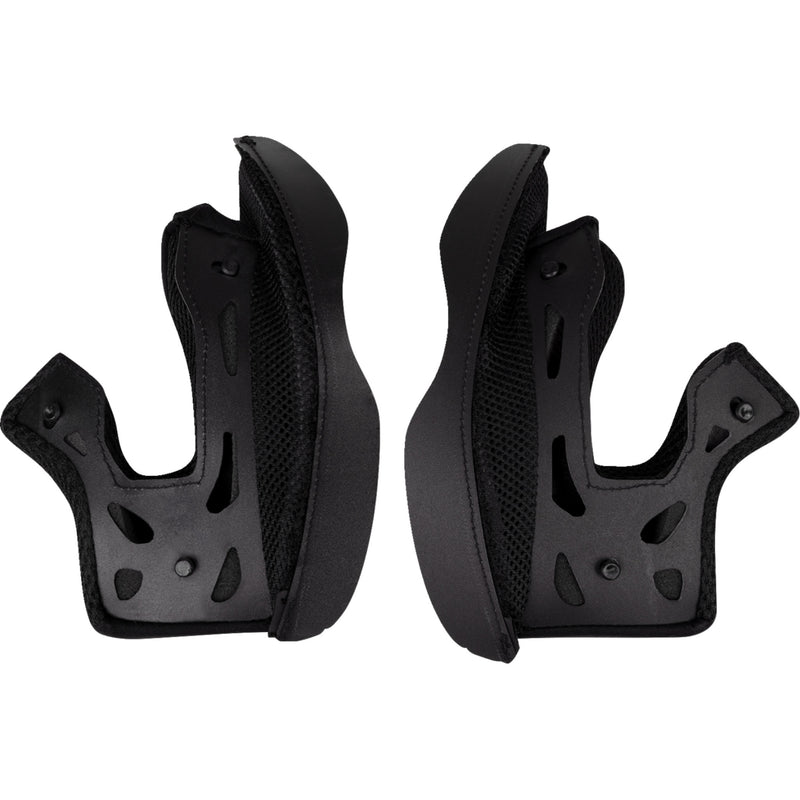 MOOSE OFFROAD Air Intake Helmet Cheek Pads Black