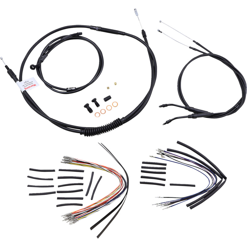 Burly Brand Complete Cable Kit - B30-1037 For Harley Dyna 2006