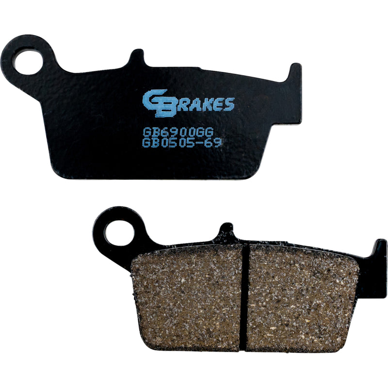 Gbrakes Brake Pad - GB0505-69 For Yamaha Dirt Bikes 1998-2002 | Sherco Dirt Bikes 2004-2013 | Kawasaki Dirt Bikes 1994-2015