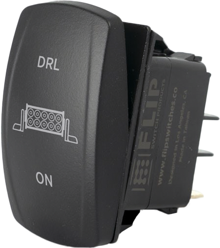 Flip 12-9098 SC3-AMB-L86 DRL 3 POSITION SWITCH PRO SERIES BACKLIT