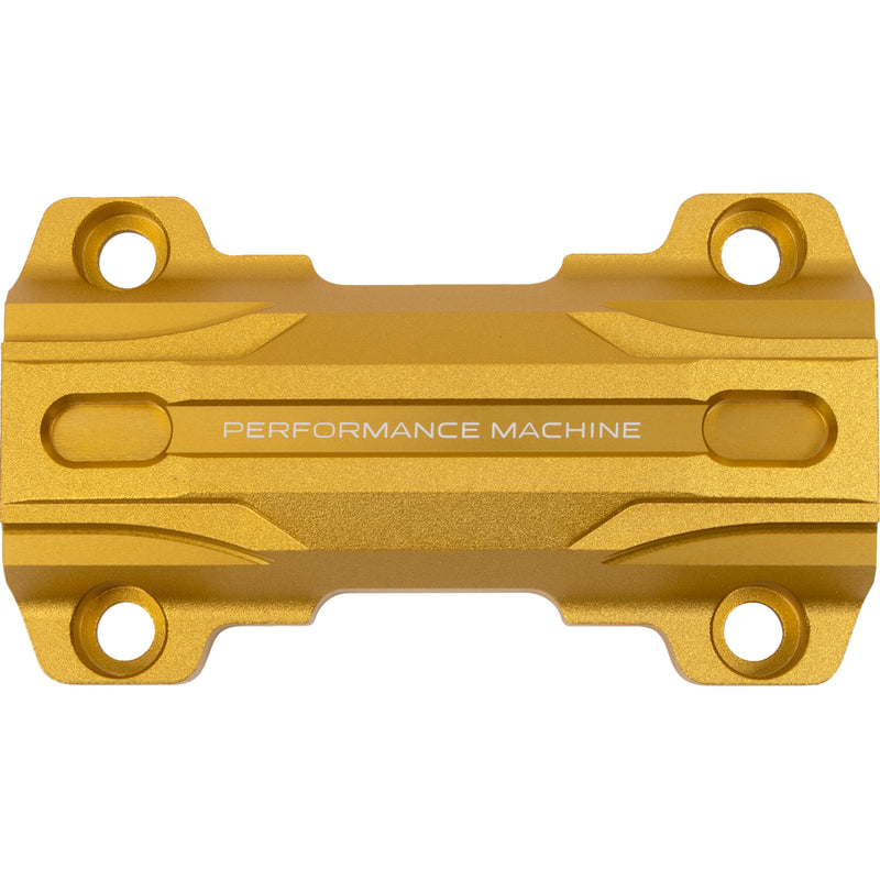 PERFORMANCE MACHINE (PM) 0602-1517 0208-2196-SMG Adapter for Gauge Relocation Kit - Gold Ops