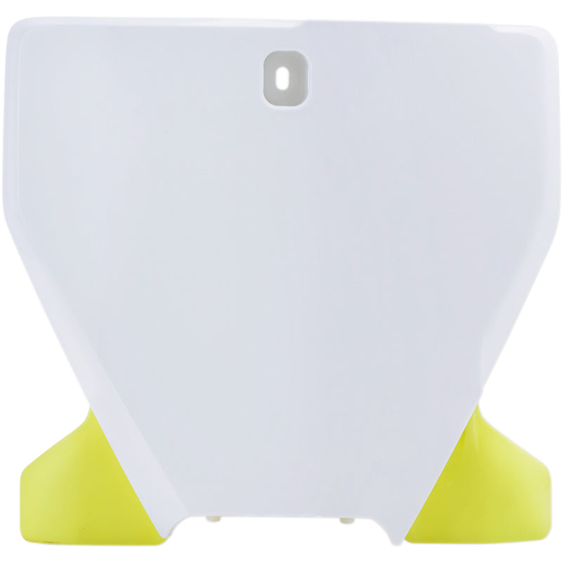 ACERBIS 0520-2977 2726576814 Replacement Front Number Plate Front Number Plate - '20 White/Yellow