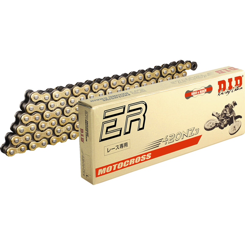 DID 1221-0020 420NZ3X120RB 420 NZ3 Series Drive Chain 420 NZ3 - High-Performance Motorcycle Chain - 120 Links