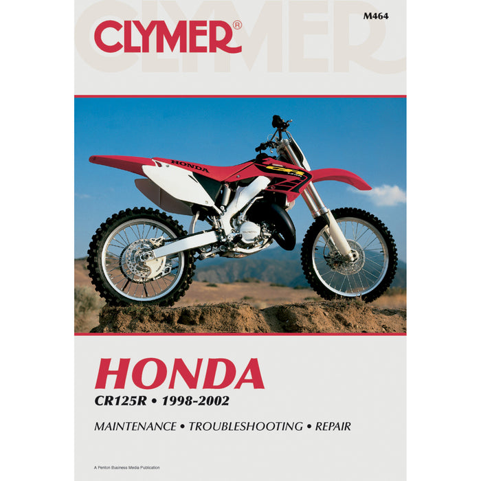 CLYMER 4201-0059 CM464 Motorcycle Repair Manual — Honda Manual - Honda CR125