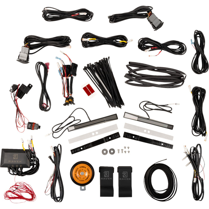 RAVEK 2020-2317 64-319 Turn Signal Kit white running light - rzr xp