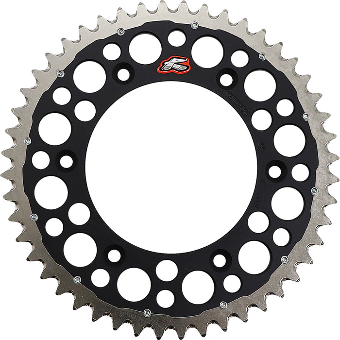 RENTHAL 1210-0811 1540-520-48GPBK Twinring™ Rear Sprocket 48 tooth - black